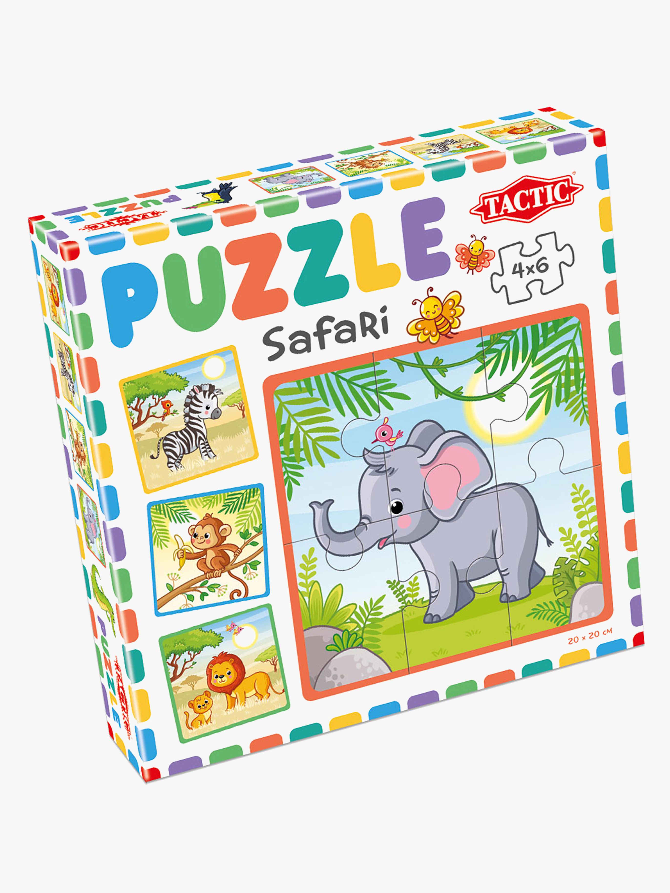 Puzzle Mein Erstes Puzzle Safari, 4x6 Teile