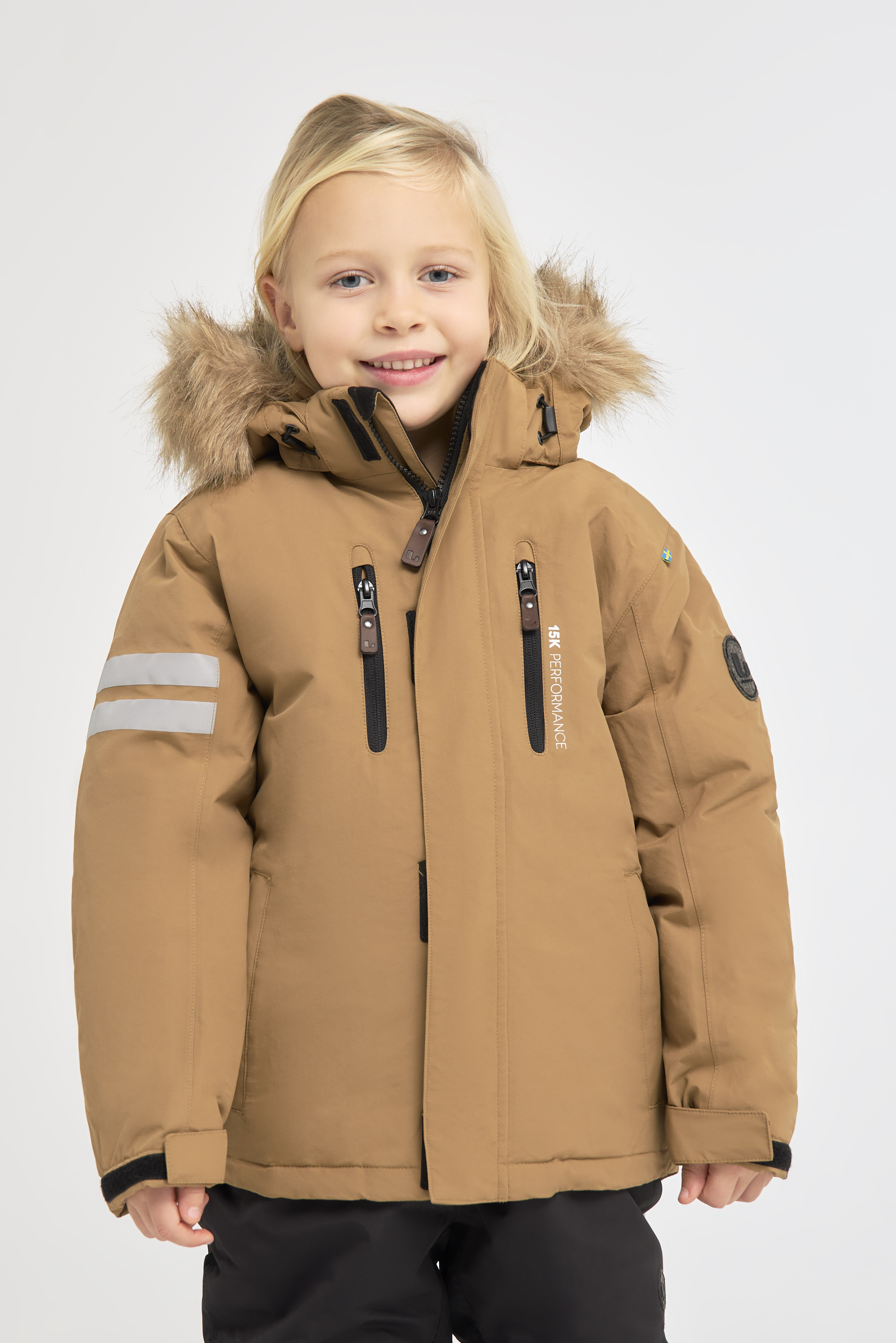 Lindberg Polar Winterjacke, Beige, 130