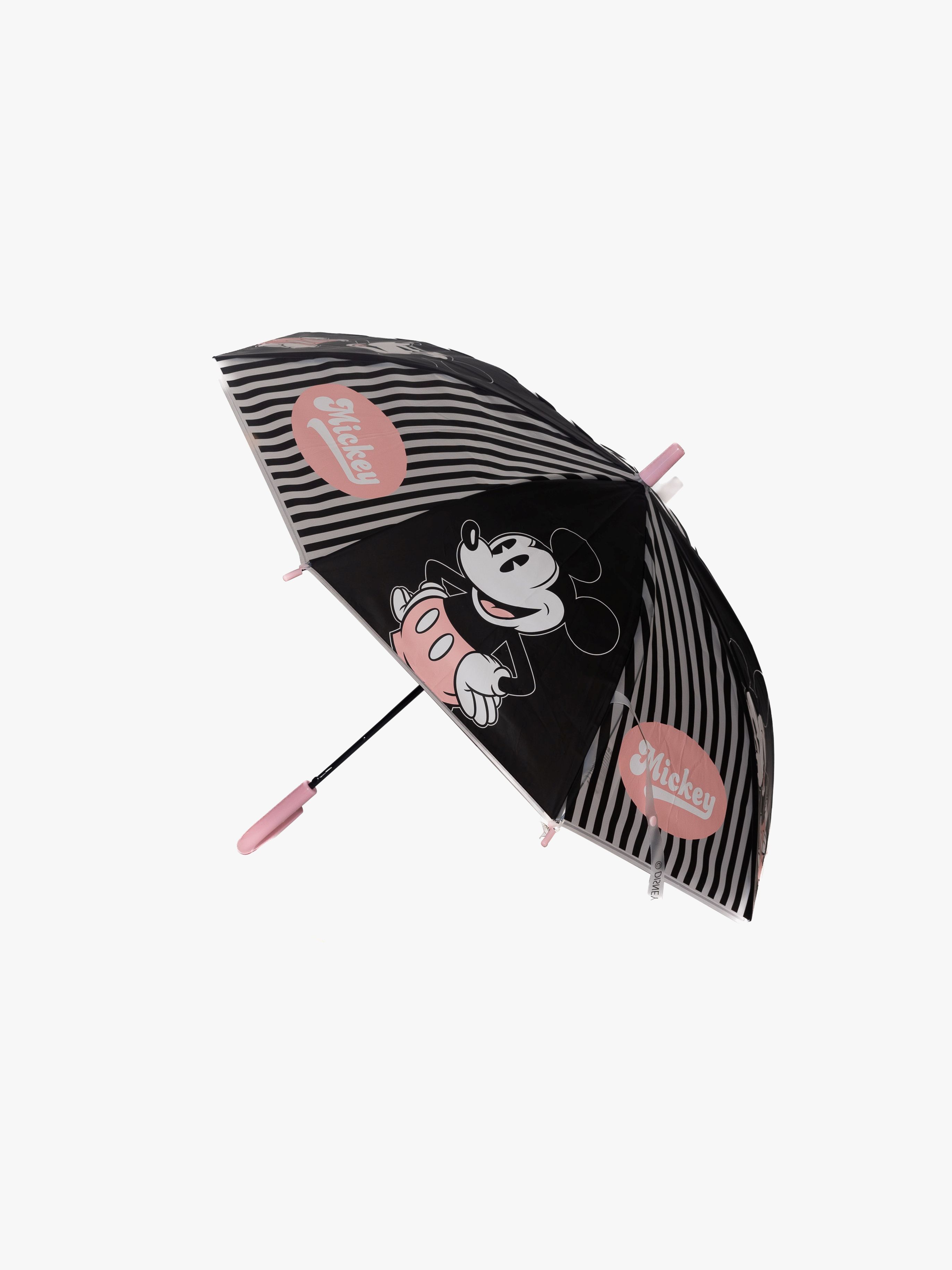 Disney Micky Maus Regenschirm Good Day, Schwarz