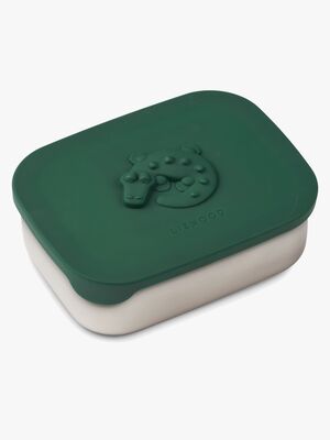 LIEWOOD Krokodil Brotdose, Garden Green