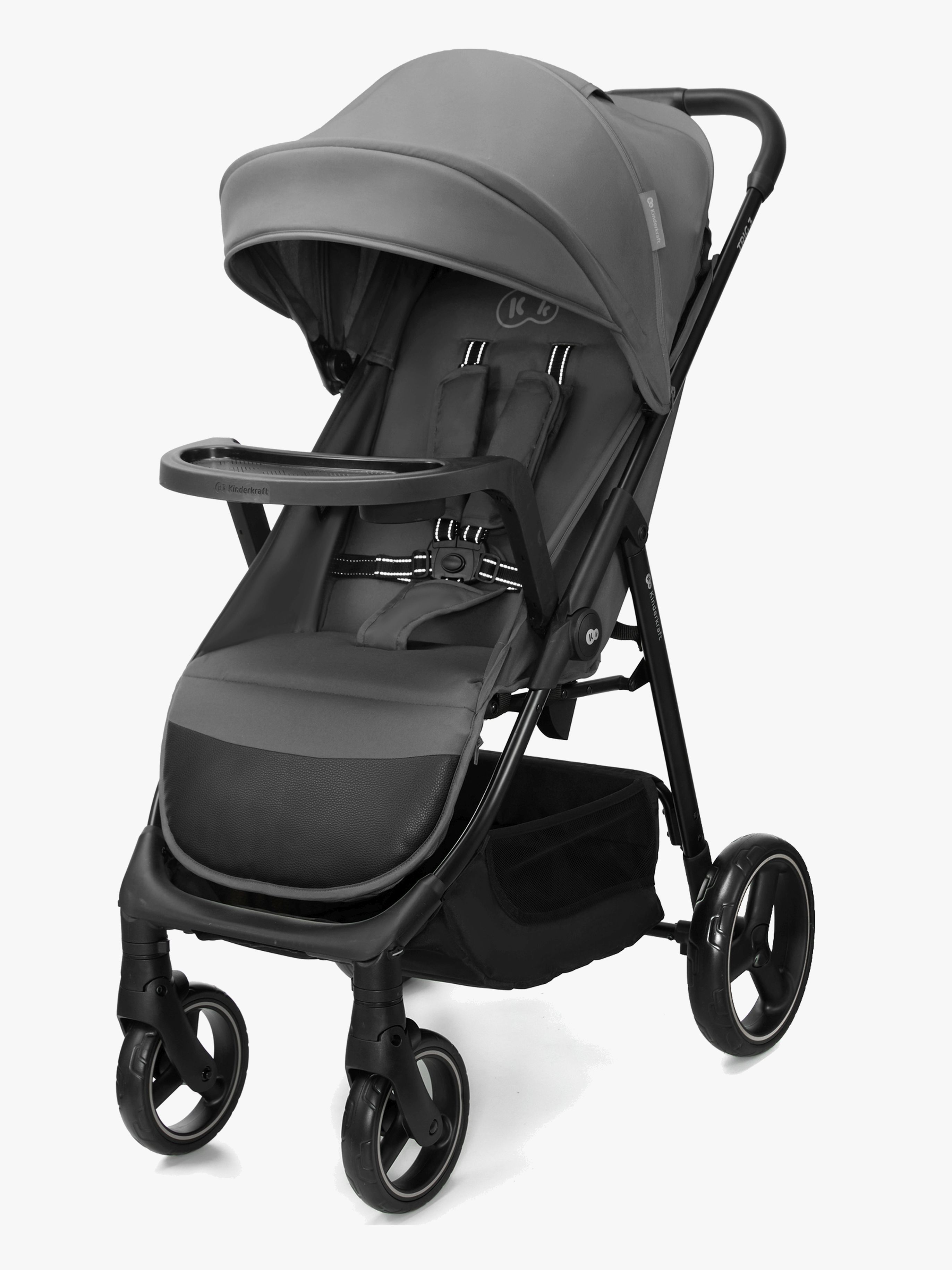 Trig 3 Buggy mit Tablett, Granite Grey