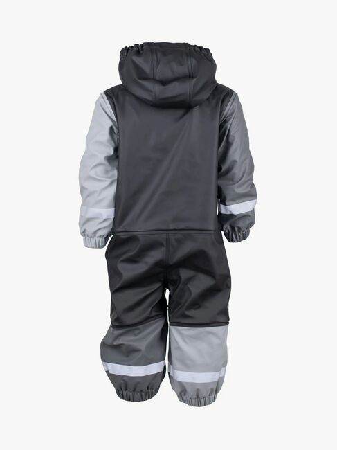 Lindberg Fagerhult Gefütterter Regenoverall, Black/Anth