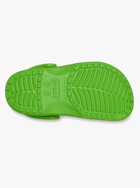 Crocs Classic Kids Pantoffeln, Grün