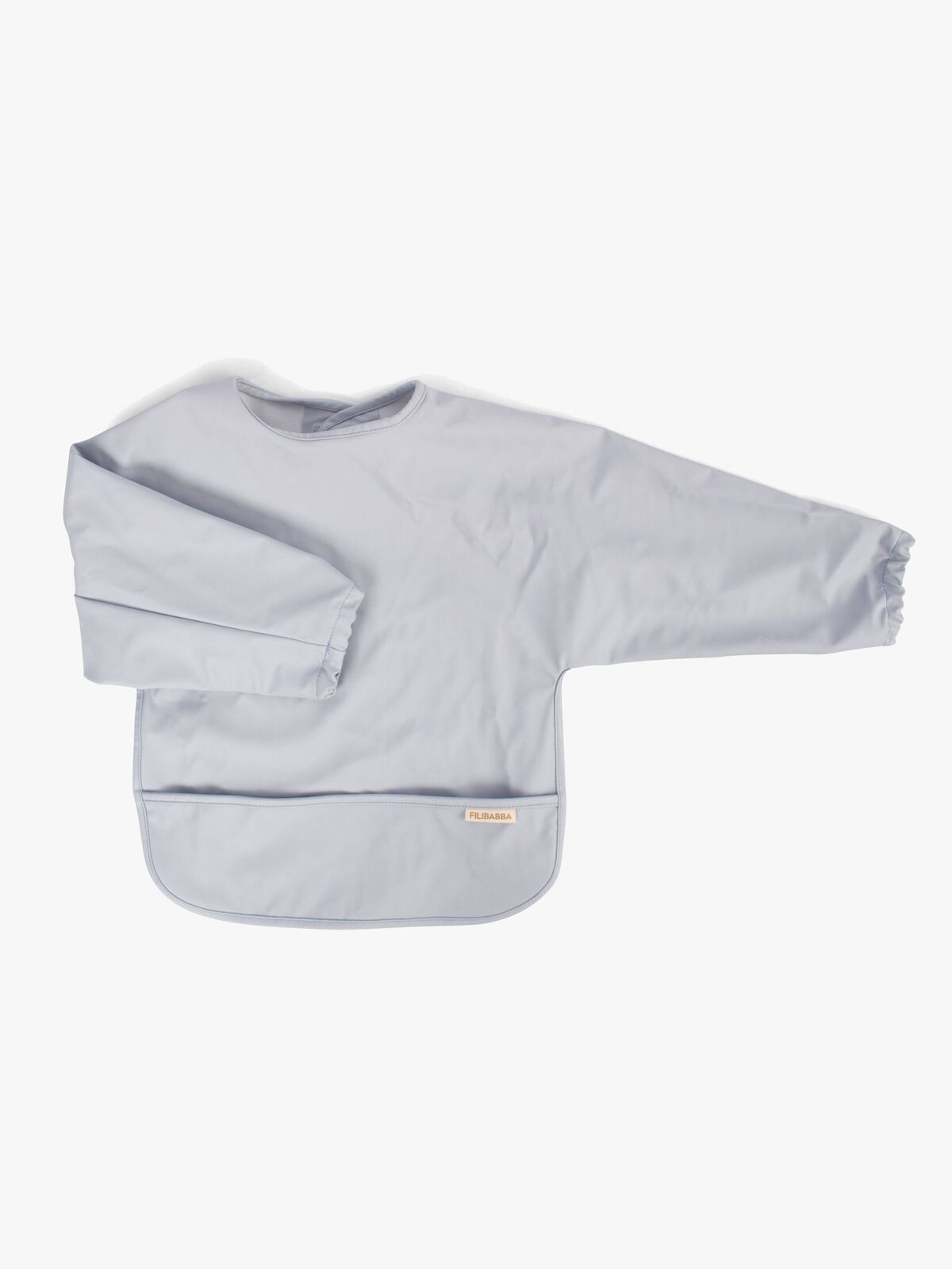 FILIBABBA Langärmliges Lätzchen, Pearl Blue