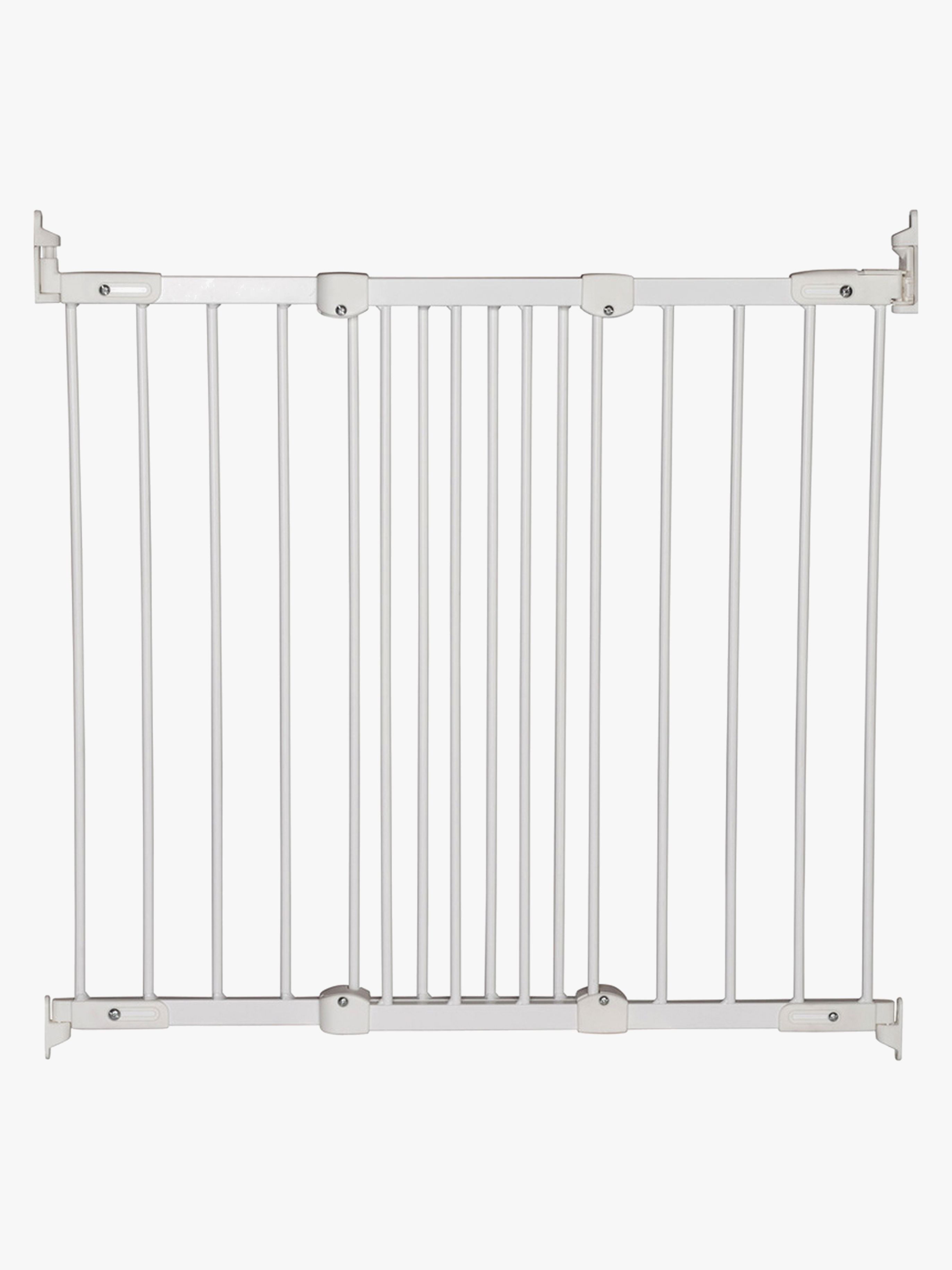 BabyDan Flexi Fit Schraubgitter Metall, Weiß