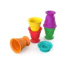 Baby Einstein Stack & Squish Cups™ Aktivitätsspielzeug, Mehrfarbig