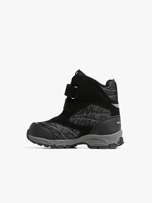 Nordbjørn Polar Reflective Winterstiefel, Schwarz