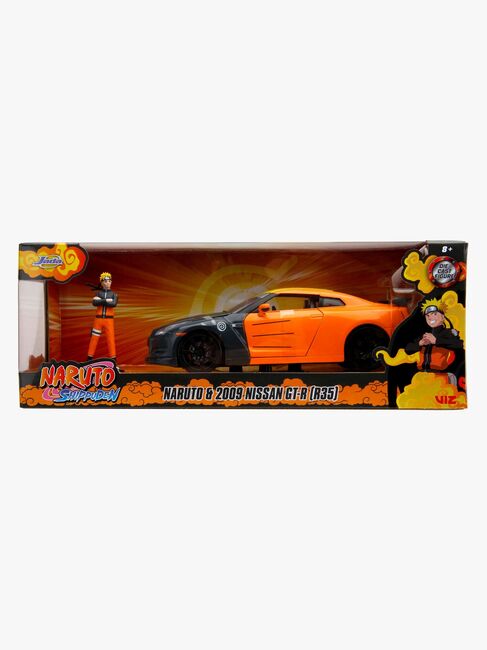 Jada Toys Nissan GT-R 2009 Auto mit Naruto Figur