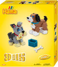 Hama Midi Perlen Geschenkschachtel 3D Hunde 2500 Stück