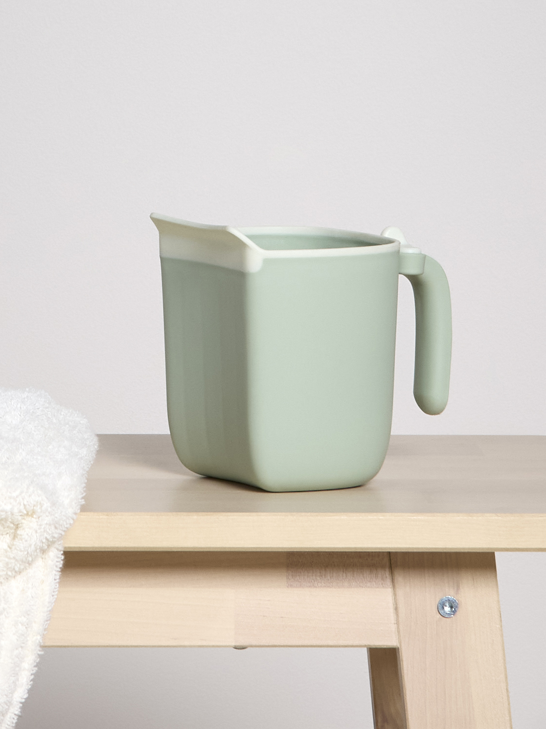 Beemoo CARE Assist Duschkanne, Soft Green