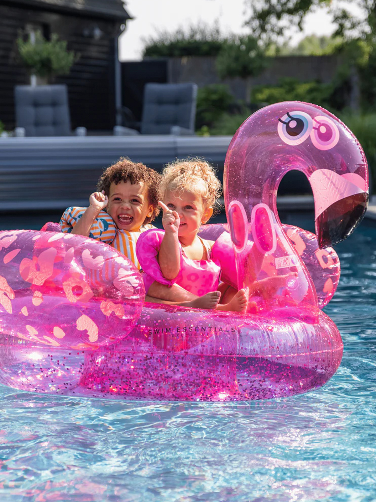 Swim Essentials Aufblasbarer Flamingo XXL, Dreamscape