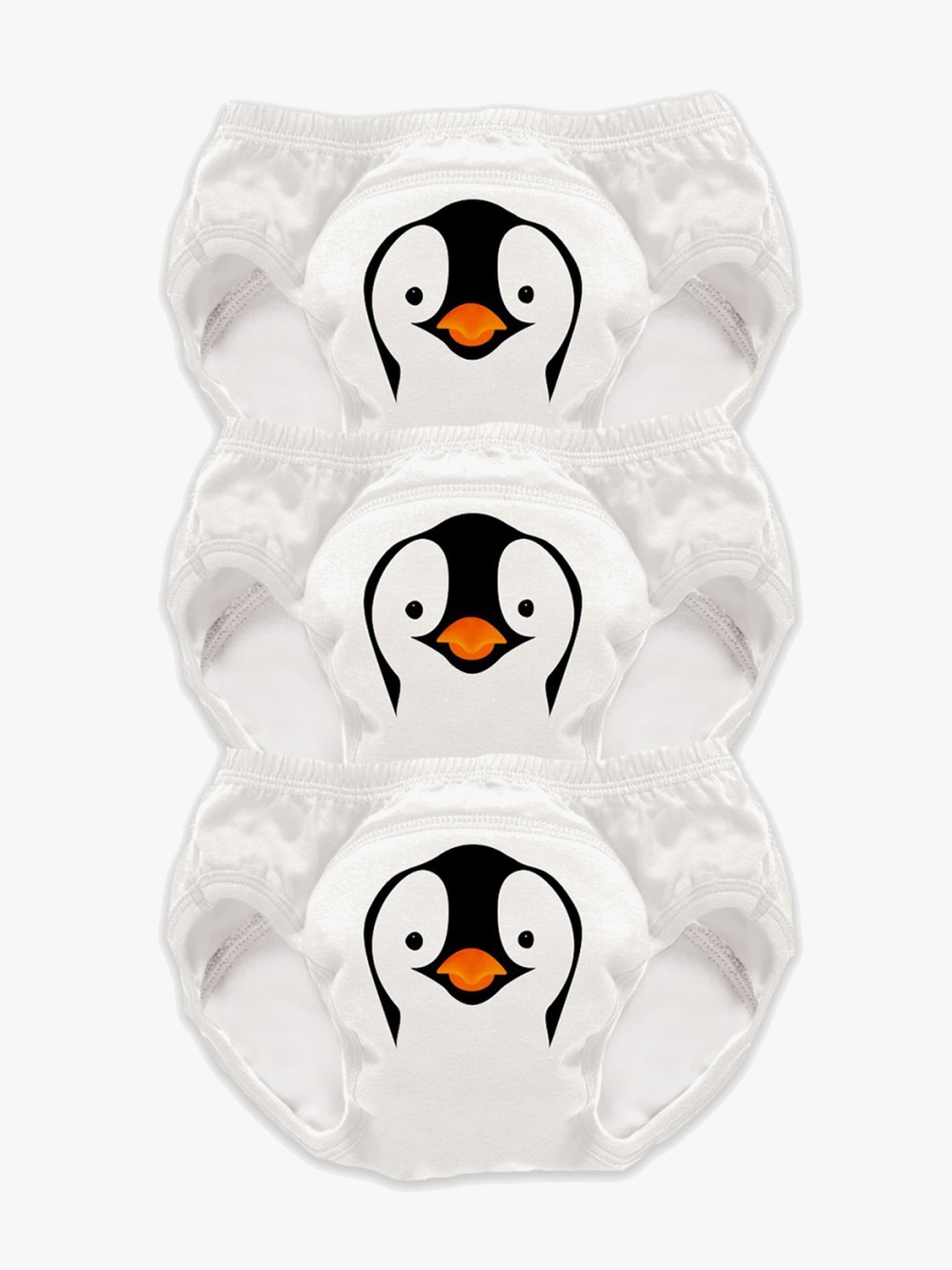 My Carry Potty Pinguin Töpfchen-Trainingshosen 3er-Pack, Weiß, 18-24 Monate