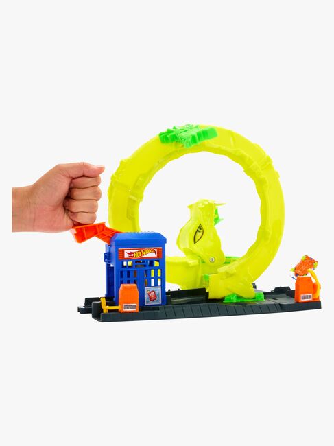Hot Wheels Stunt Tracks Corkscrew Jump Champion Spielset
