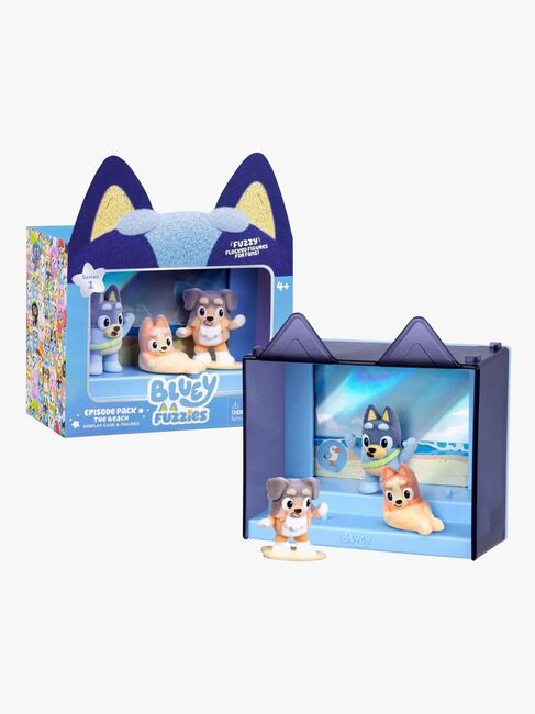 Bluey Fuzzies Figurenset Episode 3er-Pack Gemischte Auswahl