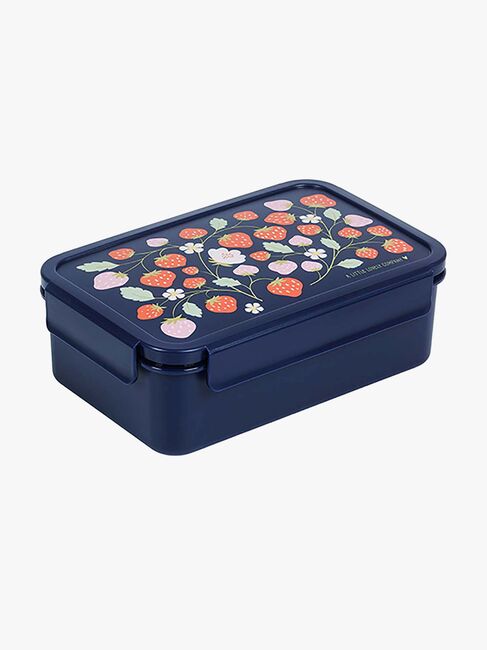A Little Lovely Company Bento Lunchbox, Erdbeere
