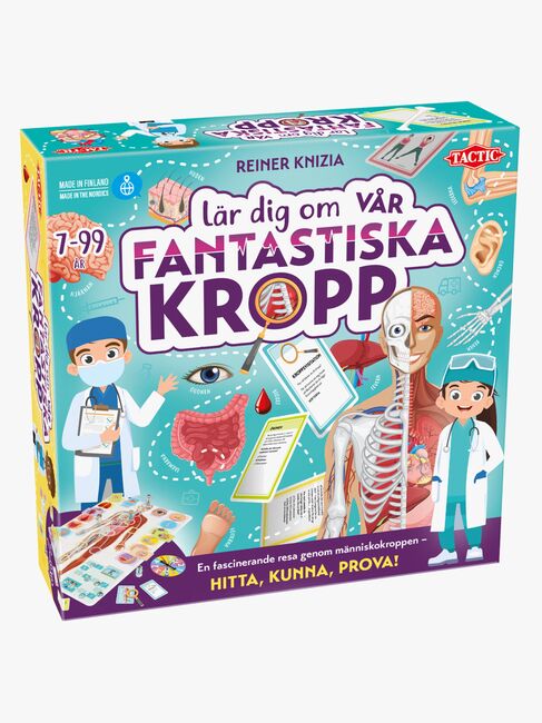 Tactic Brettspiel Lerne unseren Körper kennen