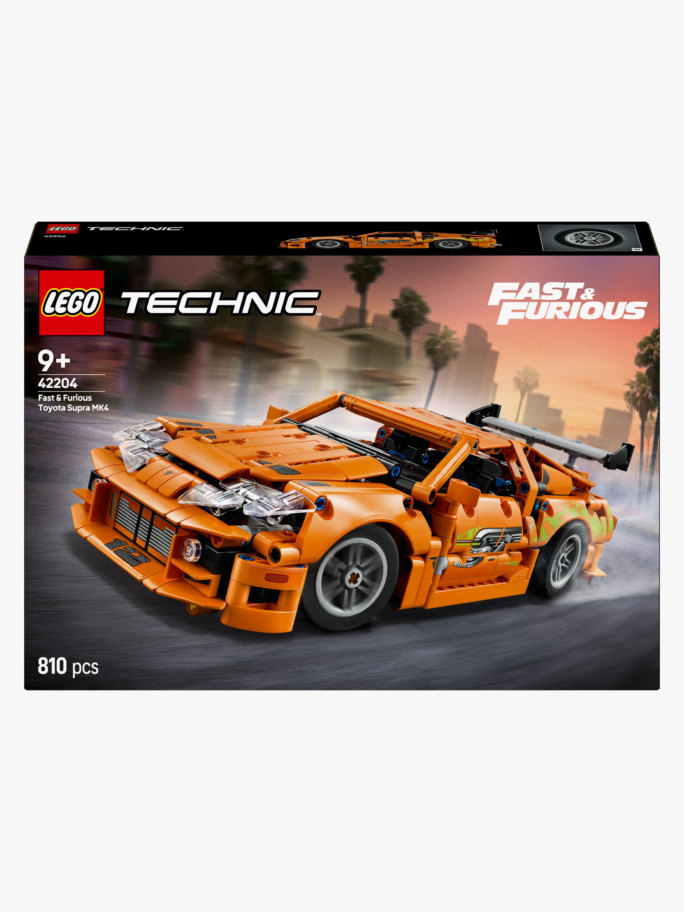 Technic 42204 Fast and Furious Toyota Supra MK4