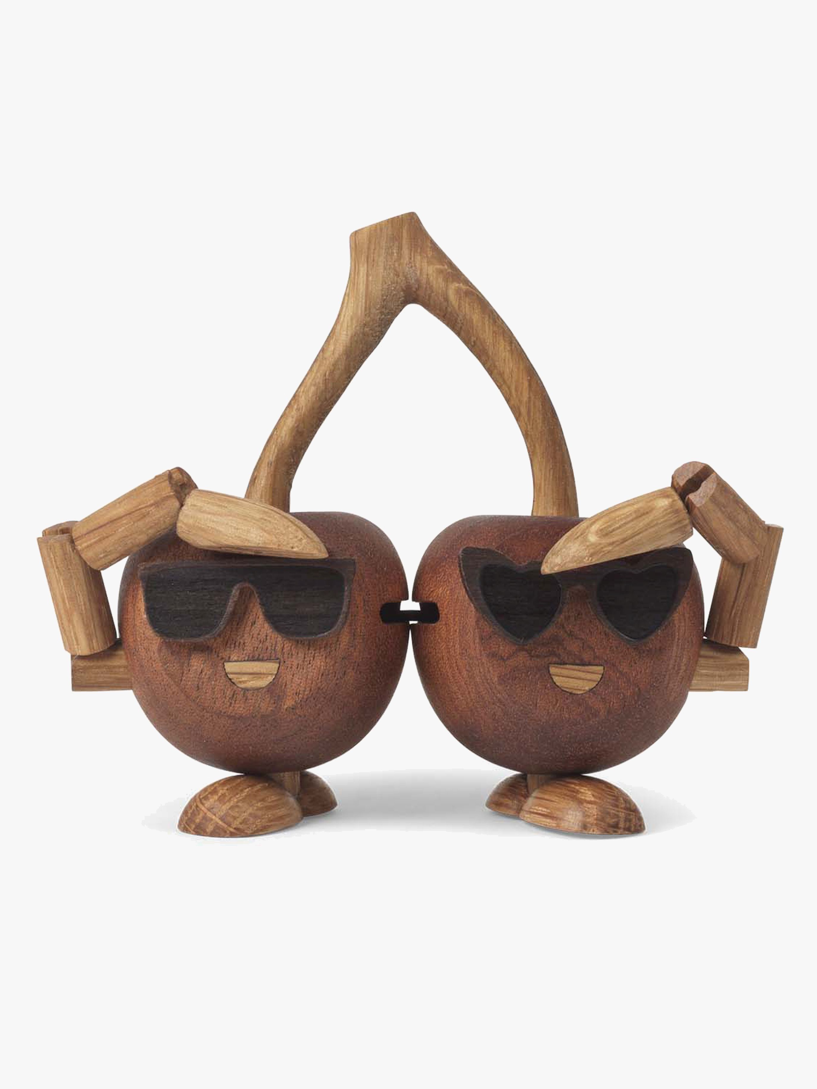 Holzdekoration Cha-Cha Cherries 9 cm