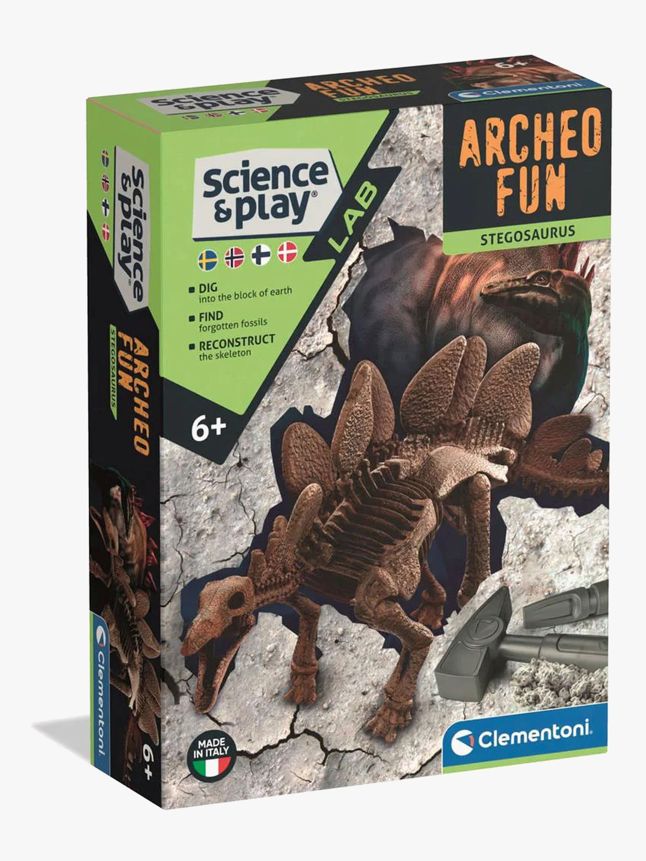 Science & Play Ausgrabungsset Stegosaurus