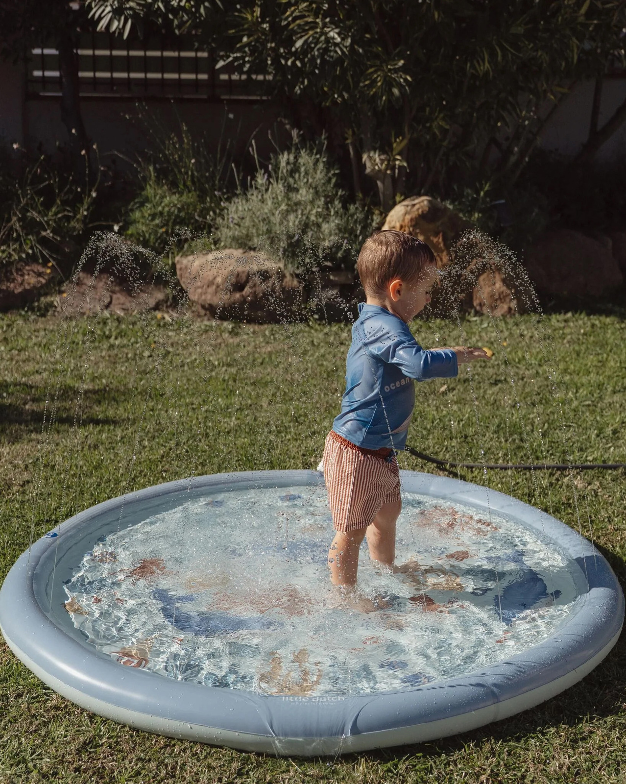 Little Dutch Ocean World Sprinklermatte, Blue