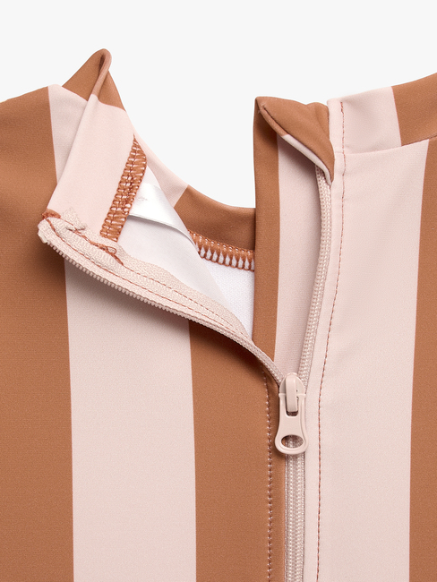 Nordbjörn Sandsjön UV-Badeanzug, Rosa Gestreift