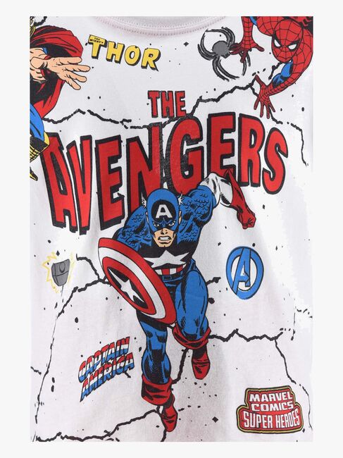 Marvel Avengers Classic Kleidungsset, Light Grey