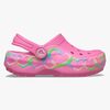 Crocs Classic Heart Lights Pantoffeln, Pink Lemonade