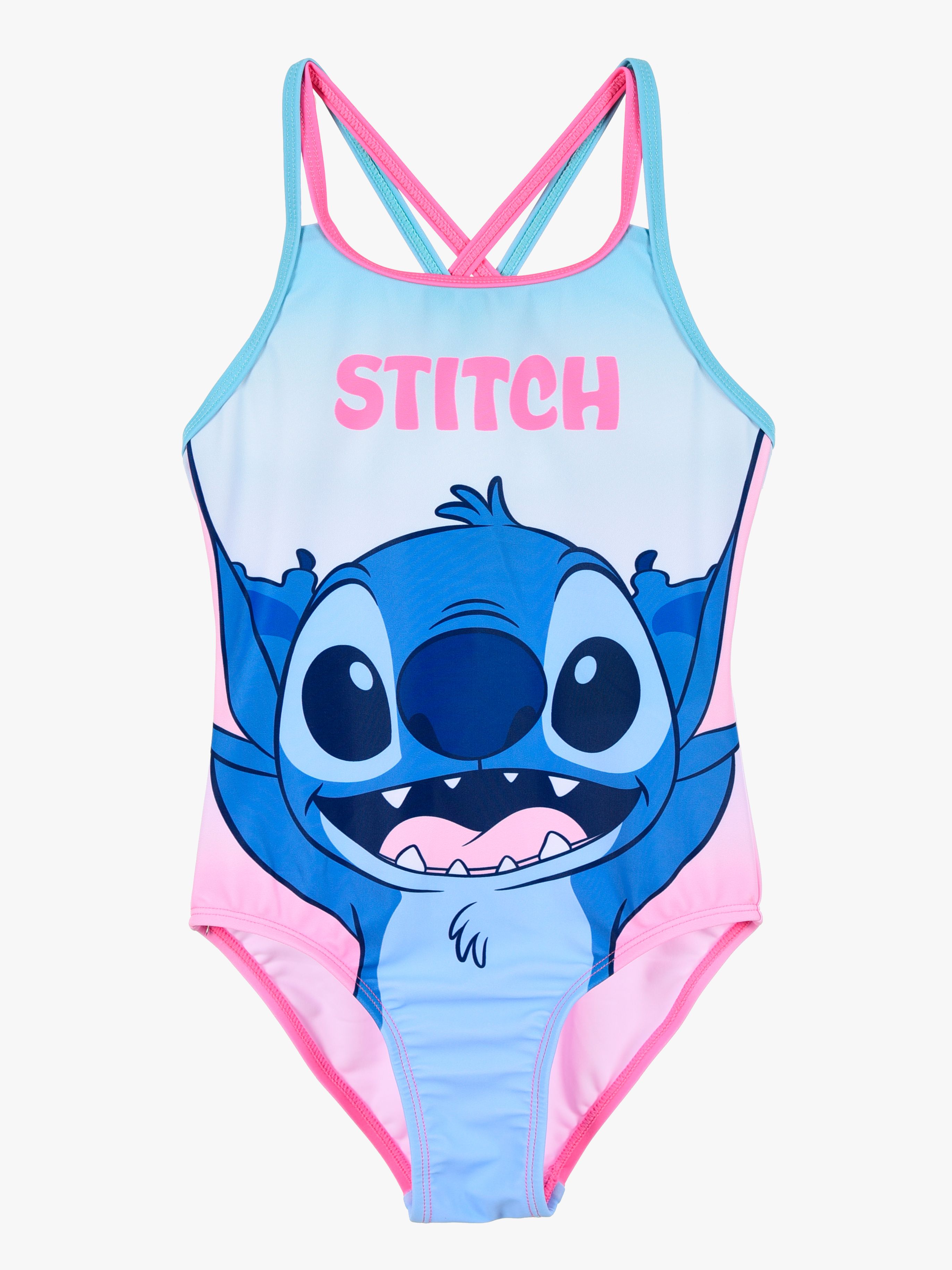 Disney Stitch Badeanzug, Blau, 104-110