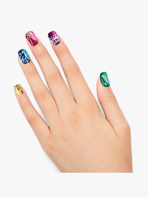 Shimmer N Sparkle Regenbogennagelset Metallic 