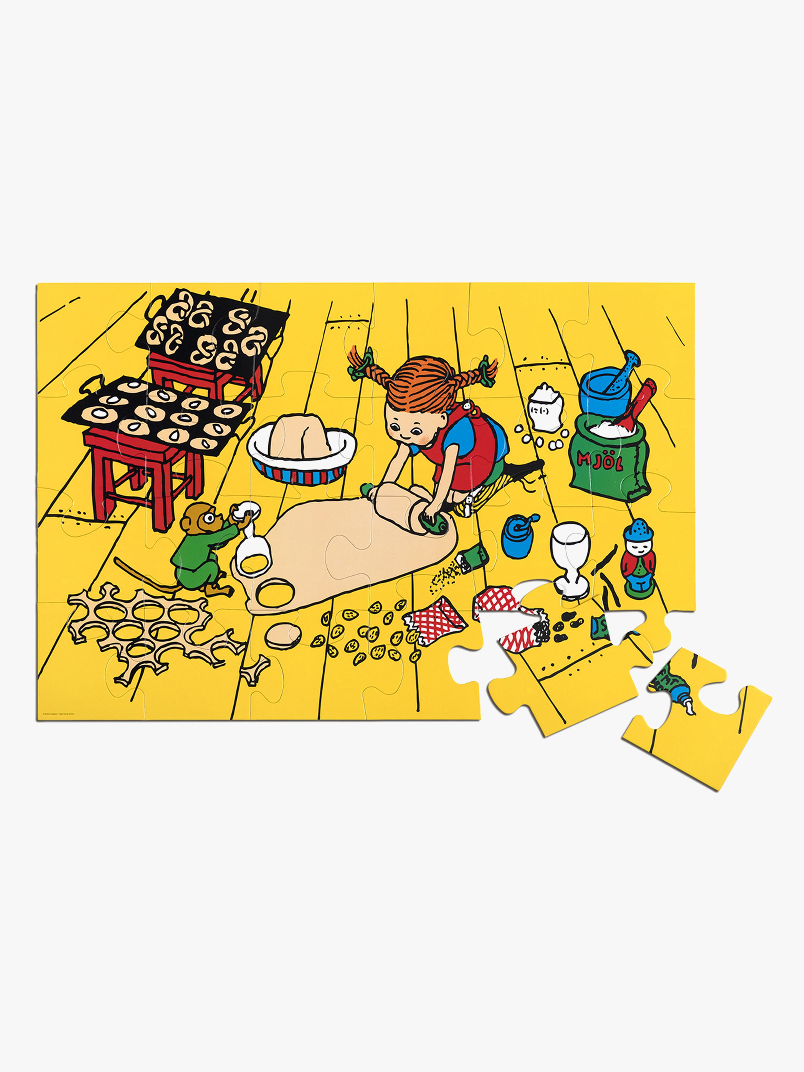 Pippi Langstrumpf Boden Puzzle 24 Teile