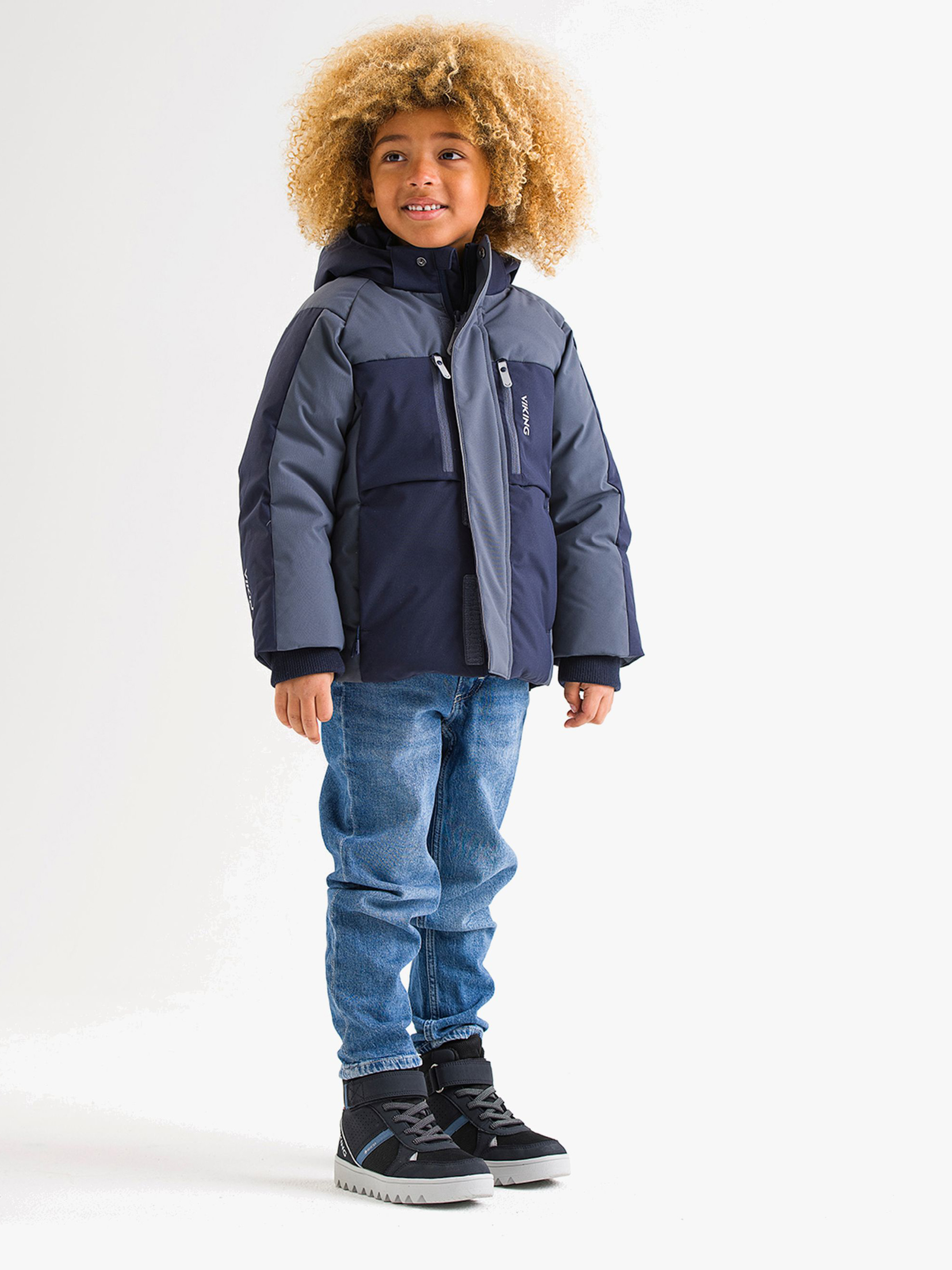 Viking Expower Winterjacke, Navy, 122