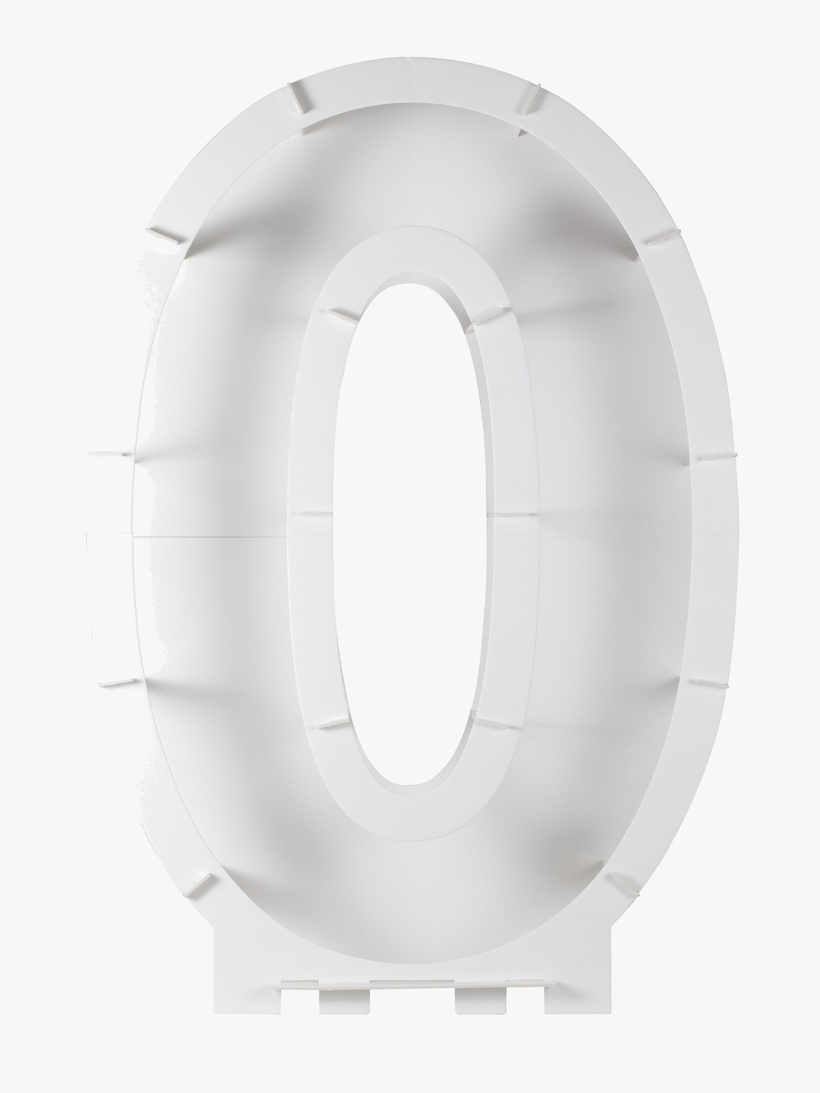 GingerRay Ballonständer, Weiβ