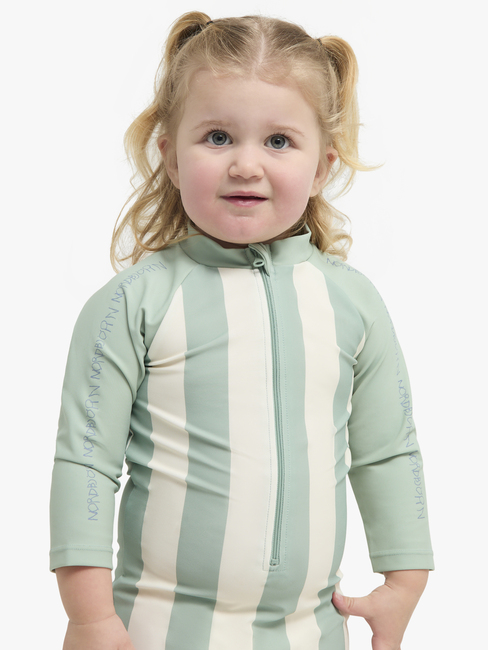 Nordbjörn Hönö UV-Schutzanzug, Hellblau Gestreift