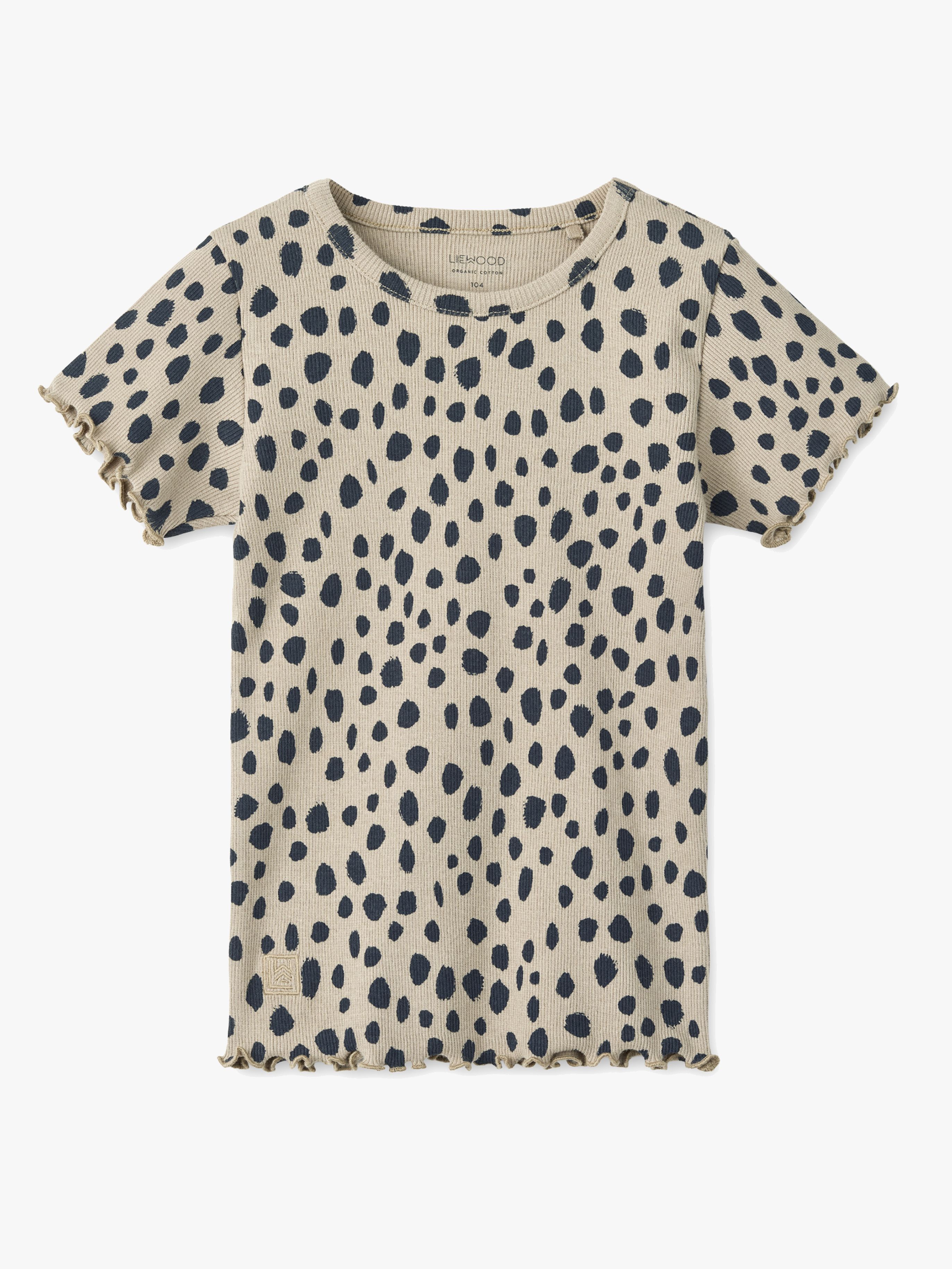 LIEWOOD Nieve T-Shirt, Leo spots/Mist, 104