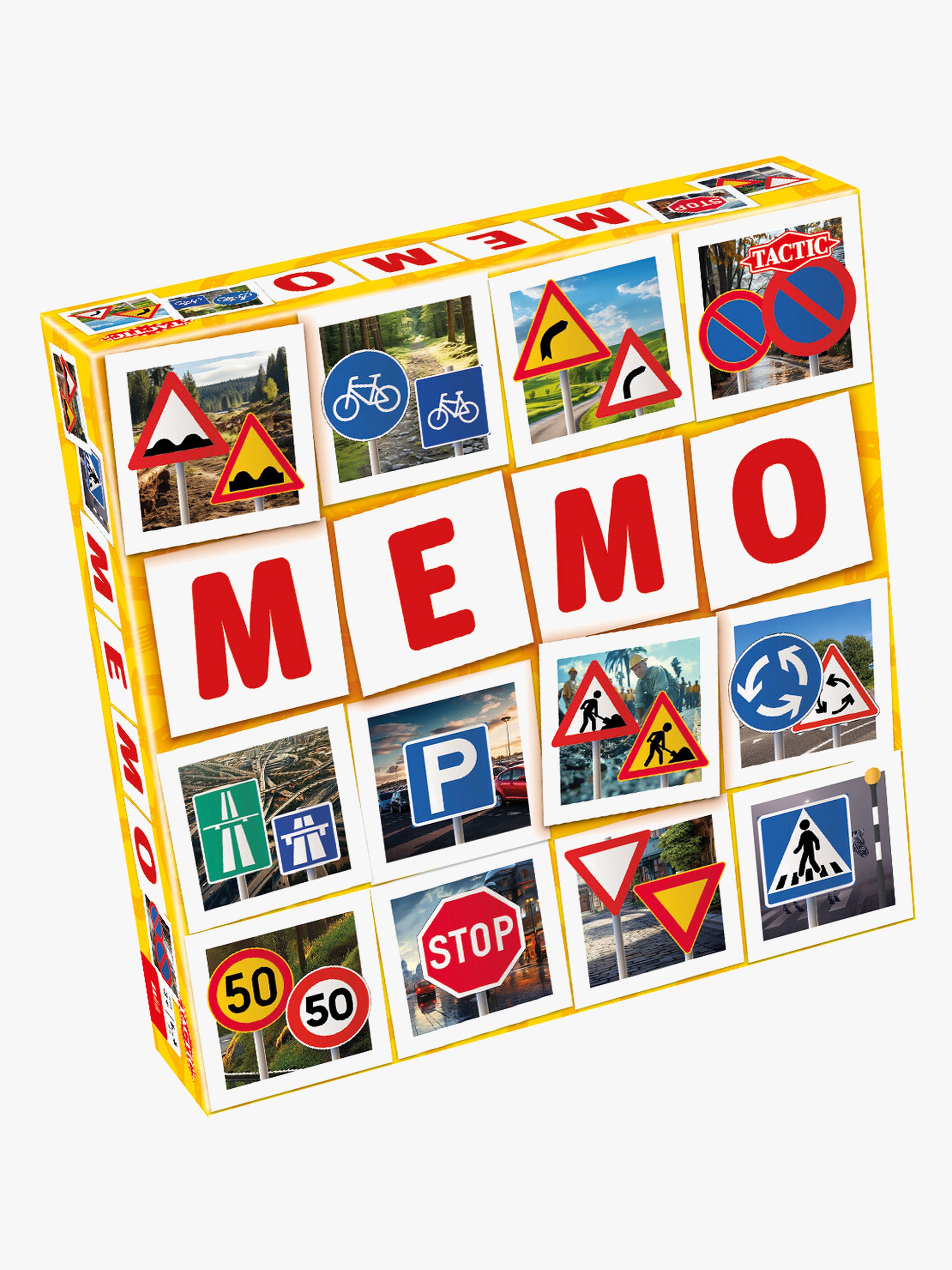 Tactic Memo-Spiel Verkehrsschilder