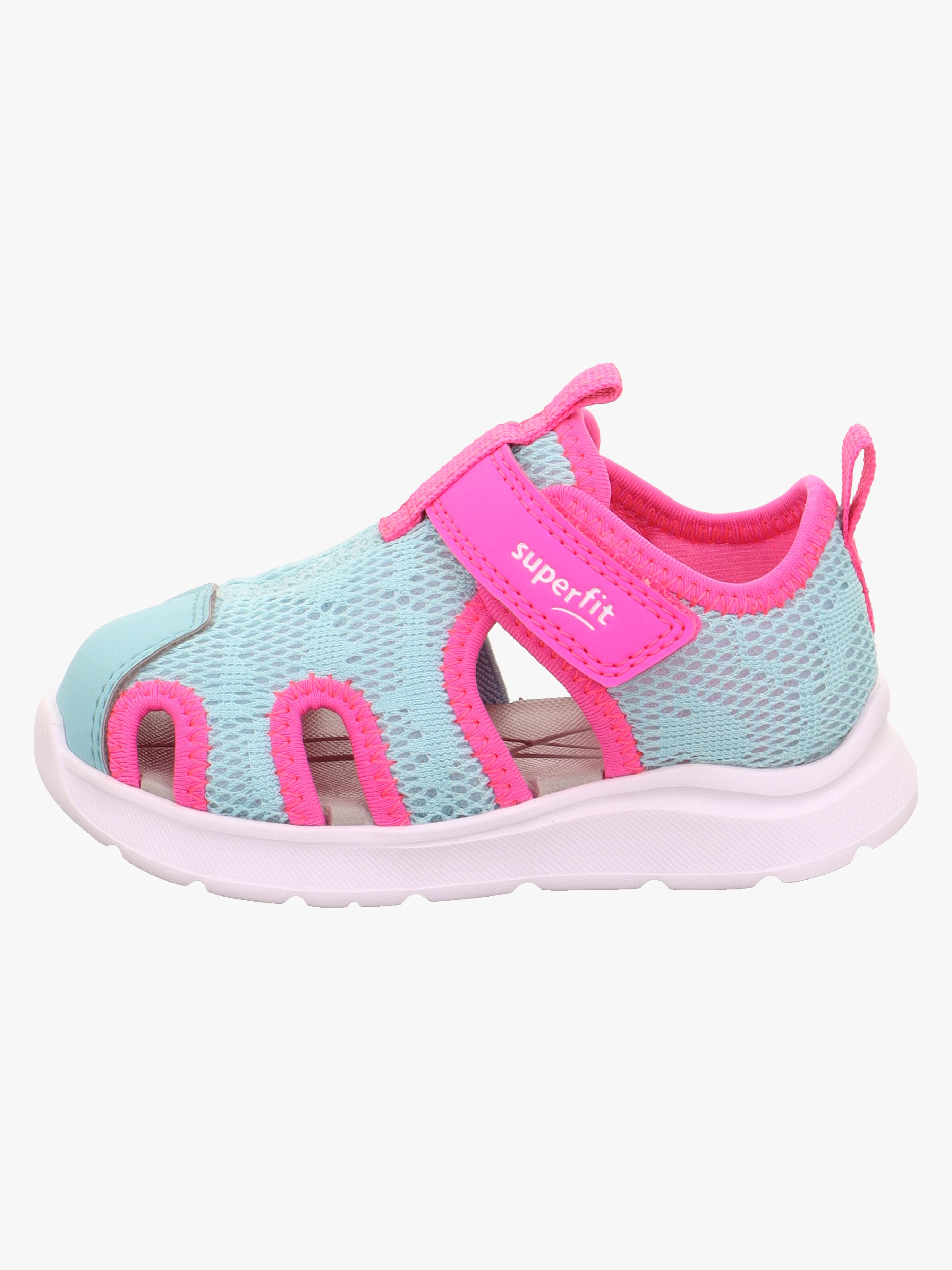 Superfit Wave Kinder Sandalen, Light Green/Pink, 24
