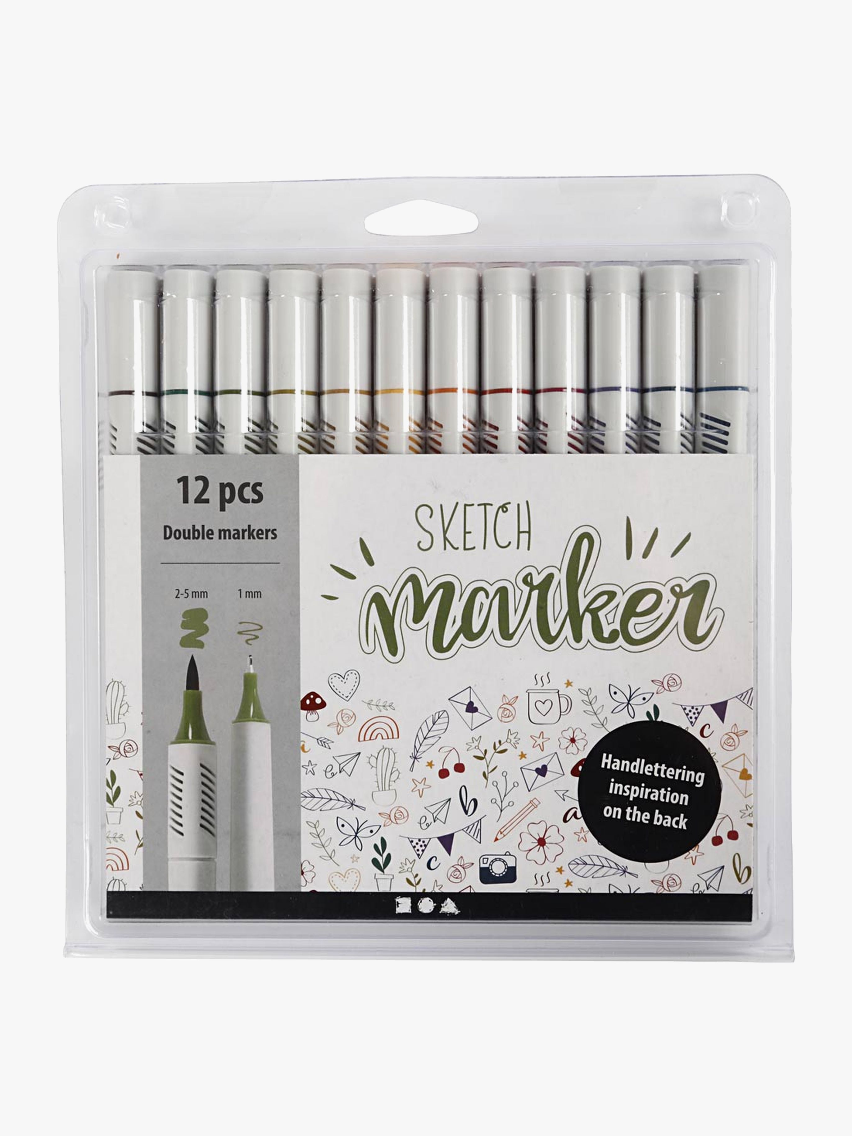Sketch Marker Stifte Dova Farben 12er-Pack