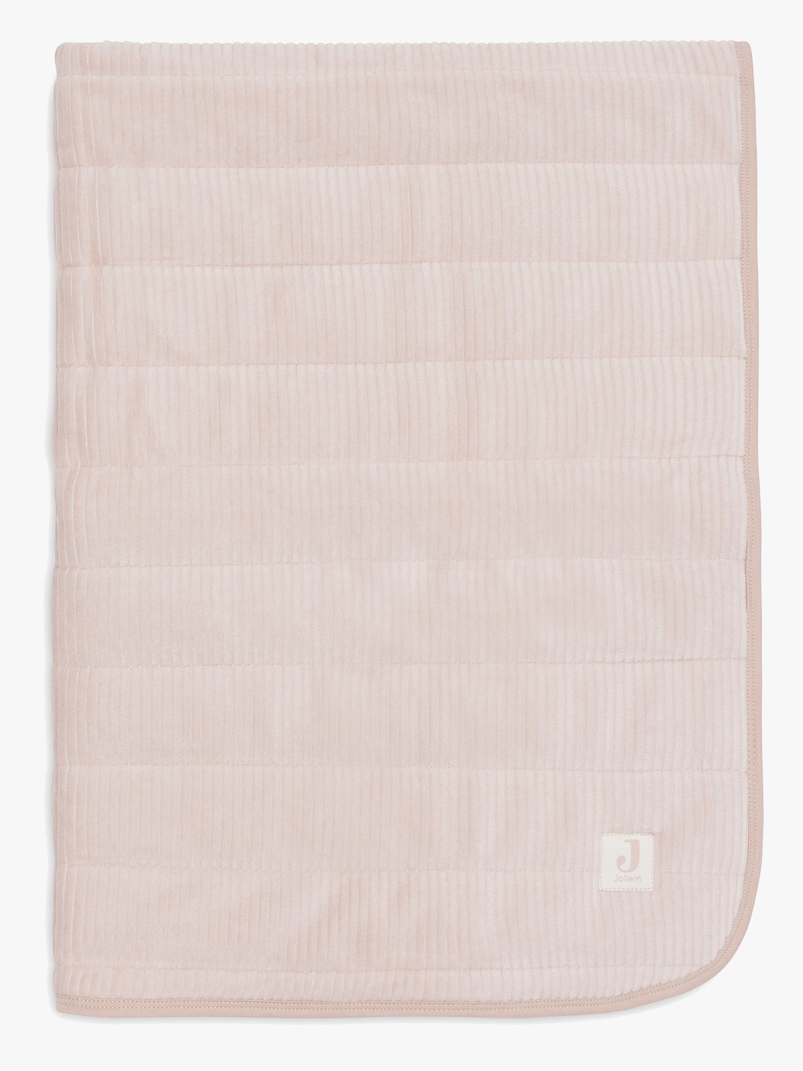 Jollein Decke 75x100 cm Velvet Rib, Wild Rose