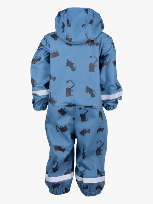 Lindberg Vattholma Regenoverall, Blau/Schwarz