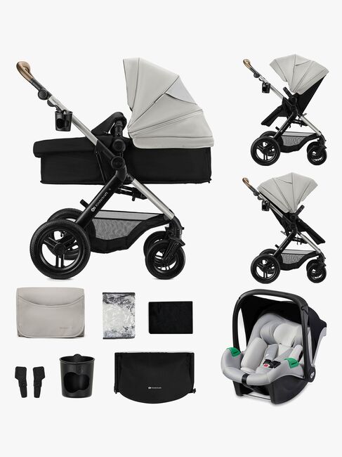 Kinderkraft MOOV 2 XL Air Kombikinderwagen, Moonlight Grey