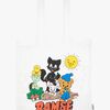 Bamse Stoffbeutel, Weiß