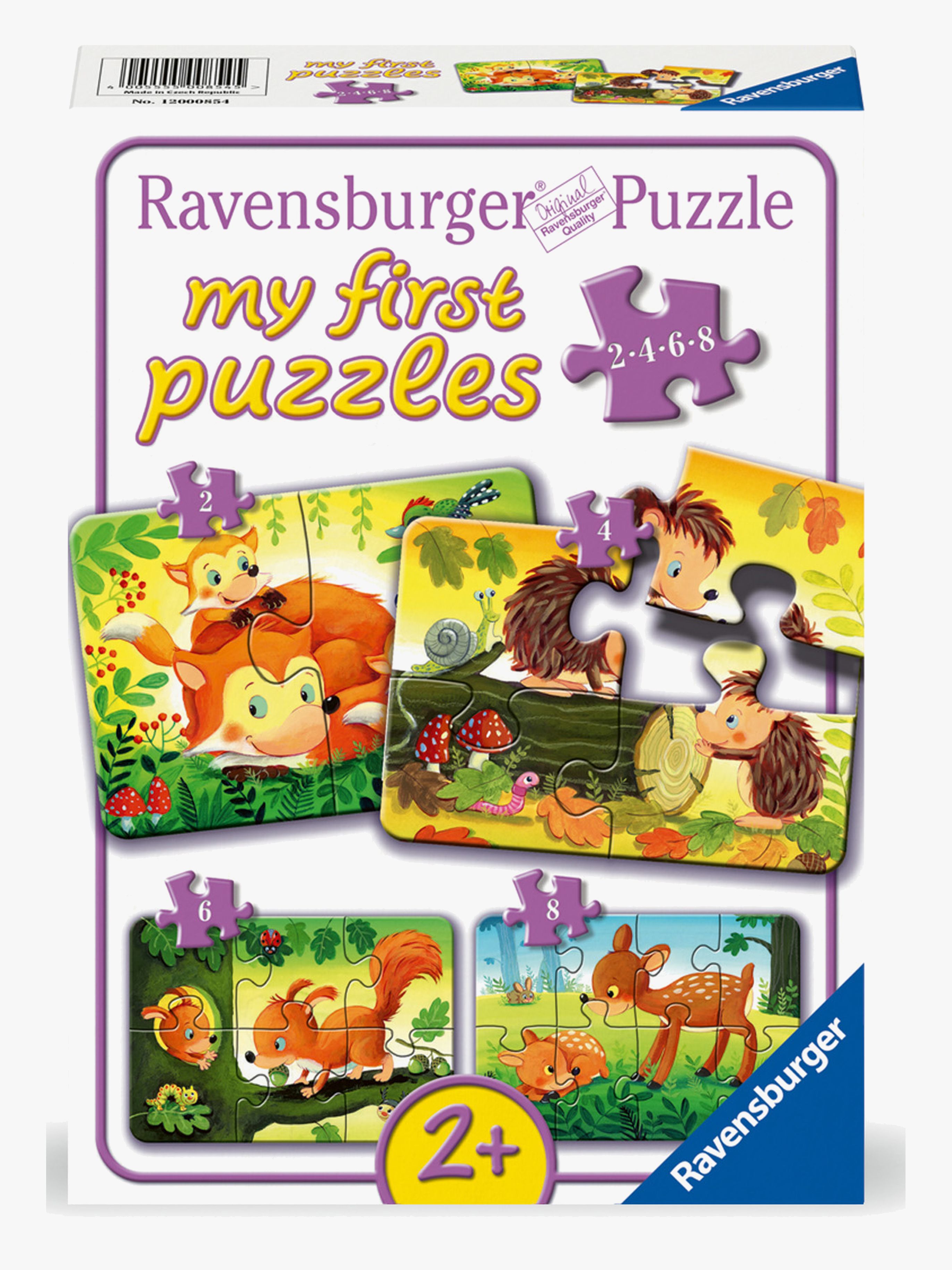 My First Puzzles Forest Animal Fun Puzzles 4-in-1