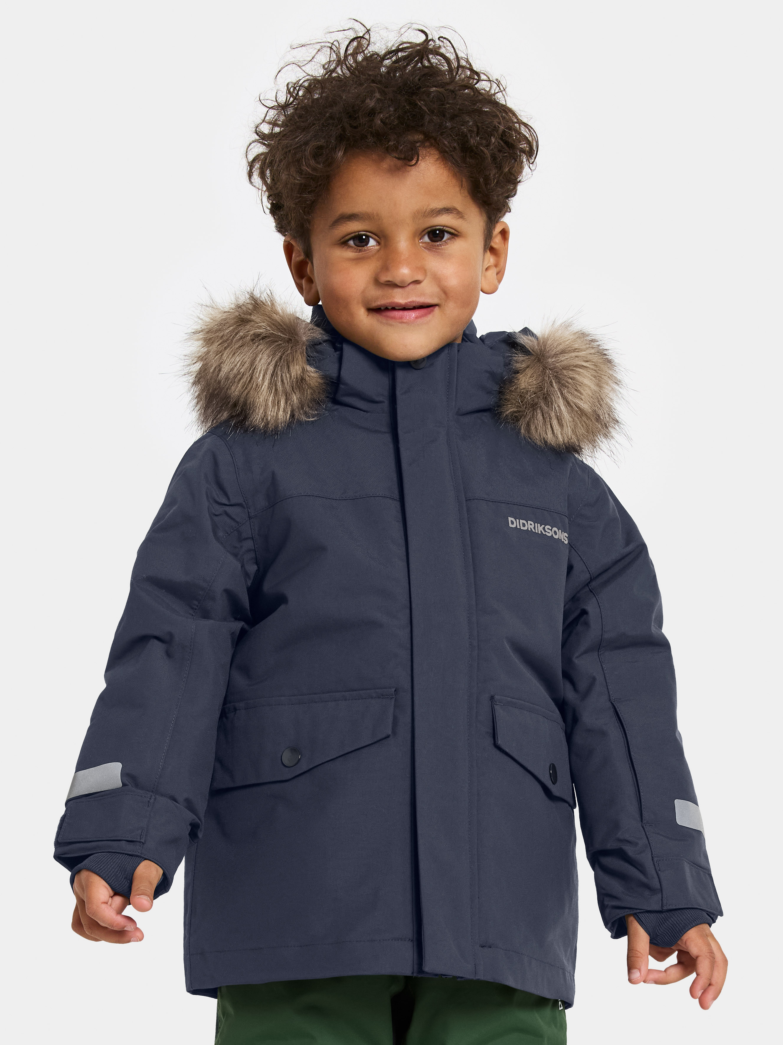 Didriksons Bjärven Winterjacke, Navy, 110
