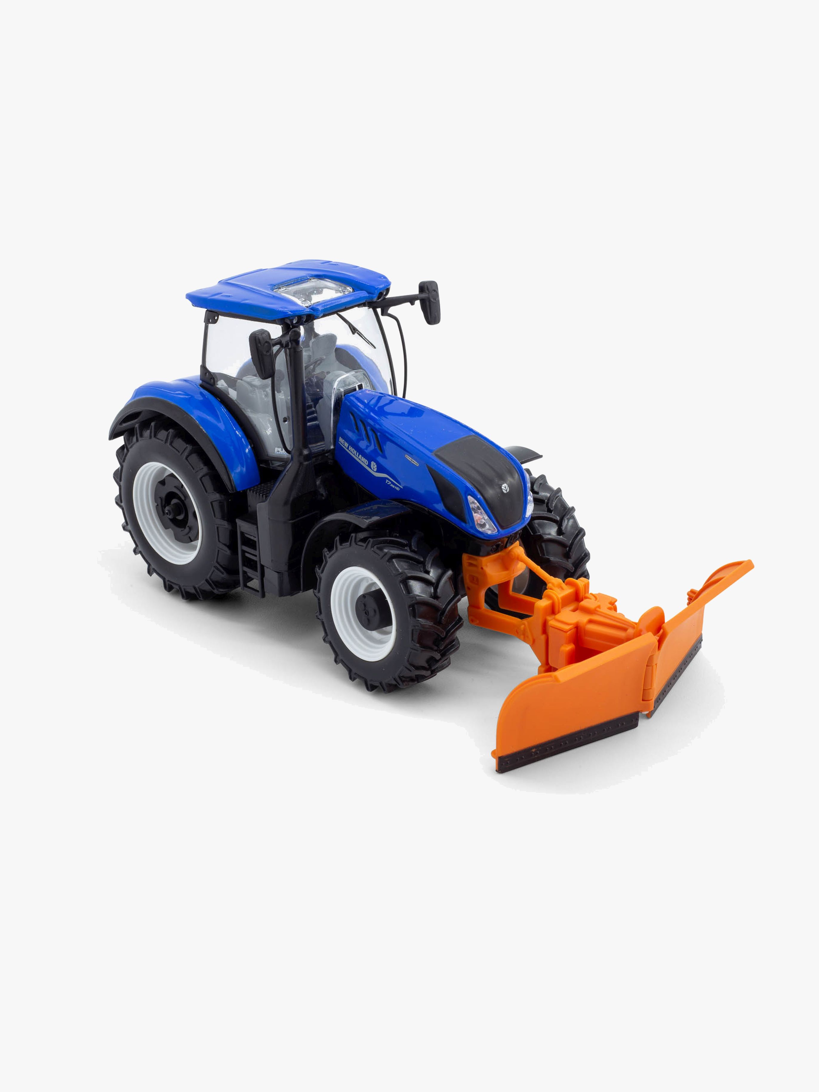 New Holland T7.315 Traktor mit Schneepflug 1:32