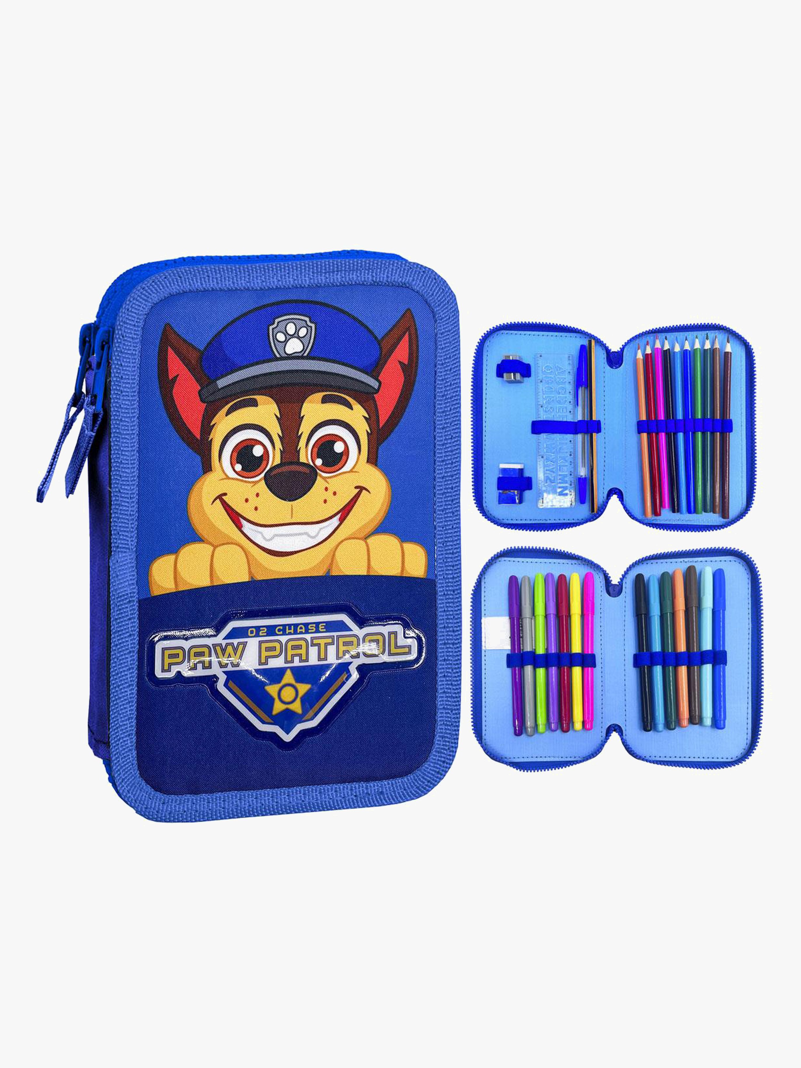 Paw Patrol Doppel-Federmäppchen, Blau
