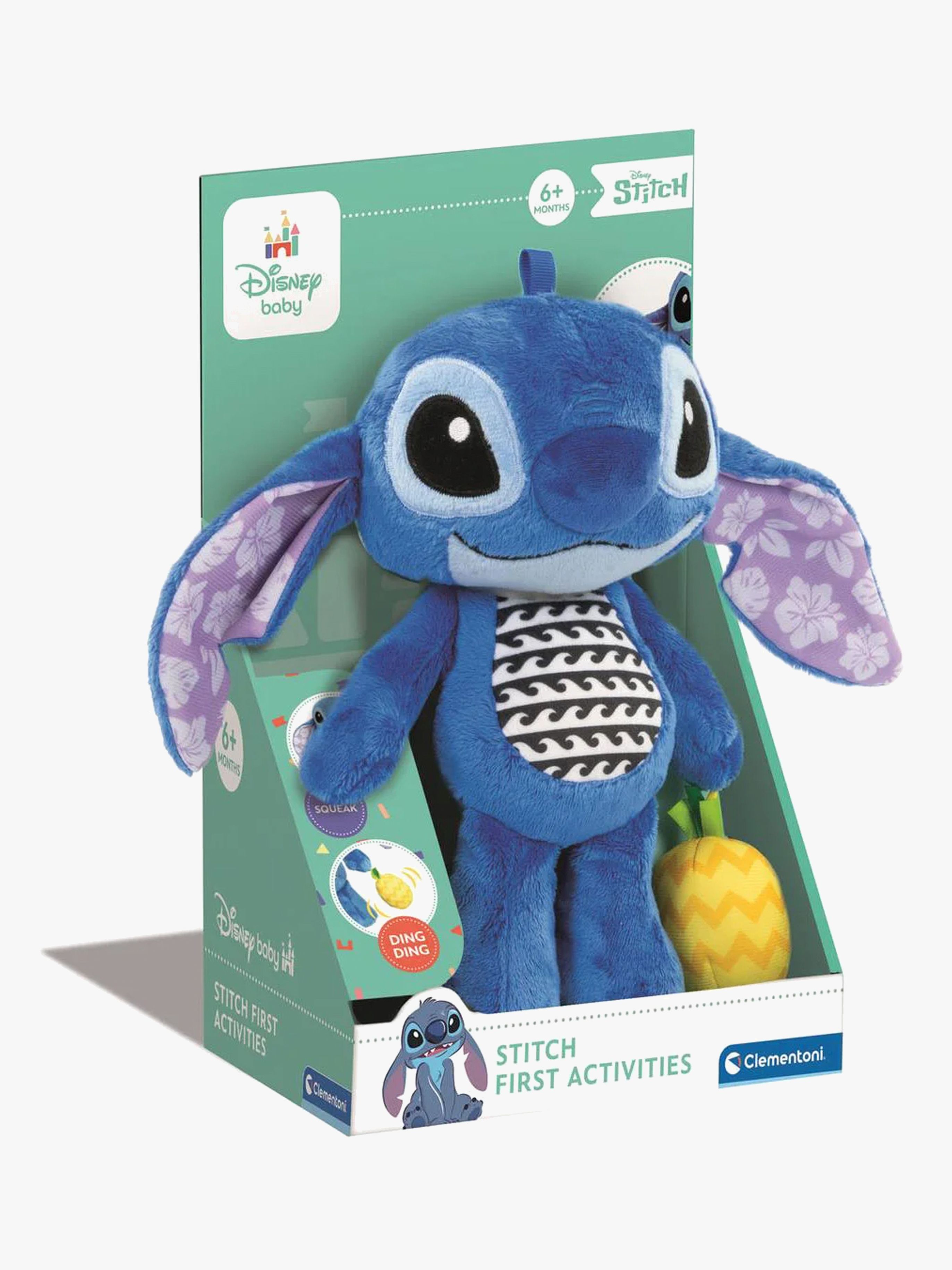 Clementoni Aktivitätsspielzeug Kuscheltier, Babyspielzeug