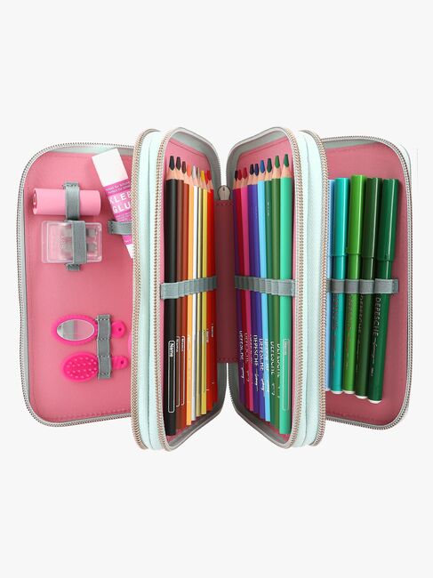 Miss Melody Dreifach-Federmäppchen, Türkis