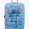 American Tourister Wavebreaker Disney Spinner Koffer 35L, Stitch Universe