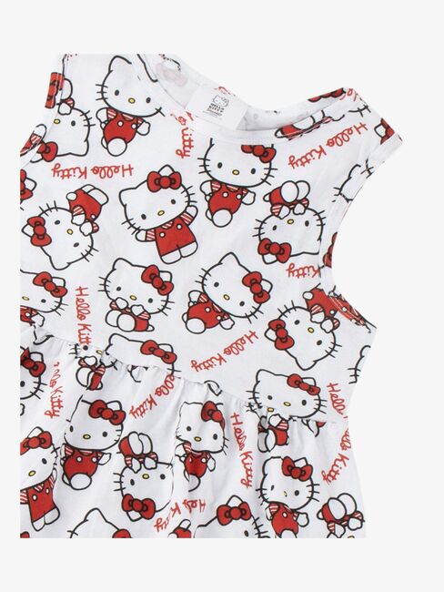 Hello Kitty Kleid, Weiß