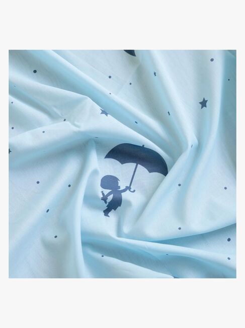 Hoppekids Ole Lukoie Bettvorhang 70x160, Blau